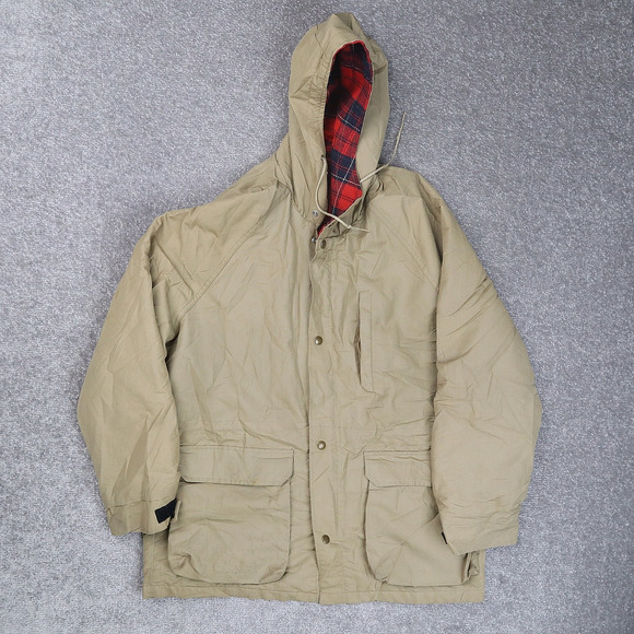 Vintage Other - VTG 70s California Imperial Zip Snap XL Beige Long Sleeve Blanket Lined Jacket